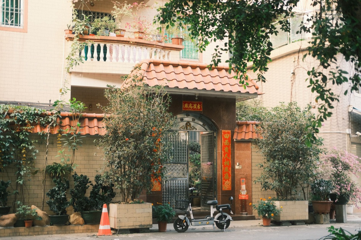 casa tradicional em quinta-feira
