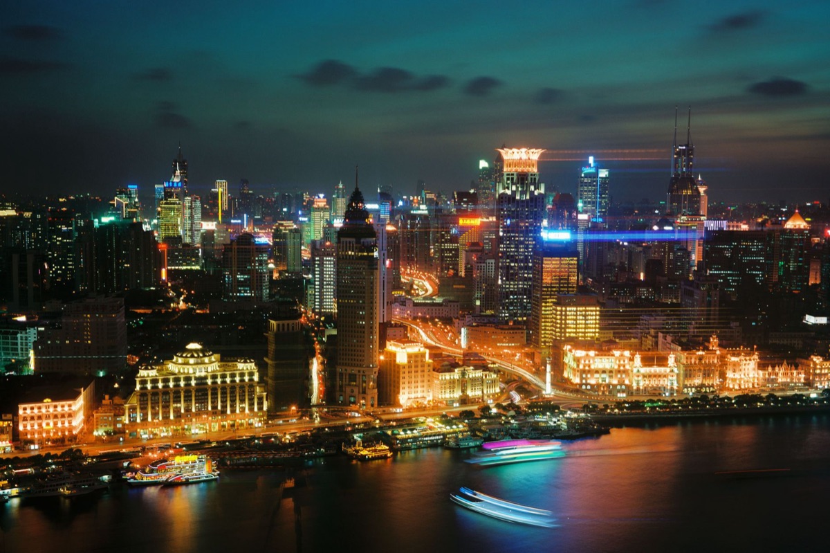 Skyline of shanghai